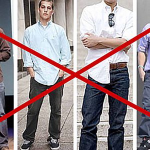 10 اشتباه مردان در لباس پوشیدن 