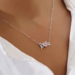 گردنبند نقره مدل لاو (عشق)