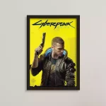 تابلو گیمینگ سایبرپانک Cyberpunk / هدیه یادگار