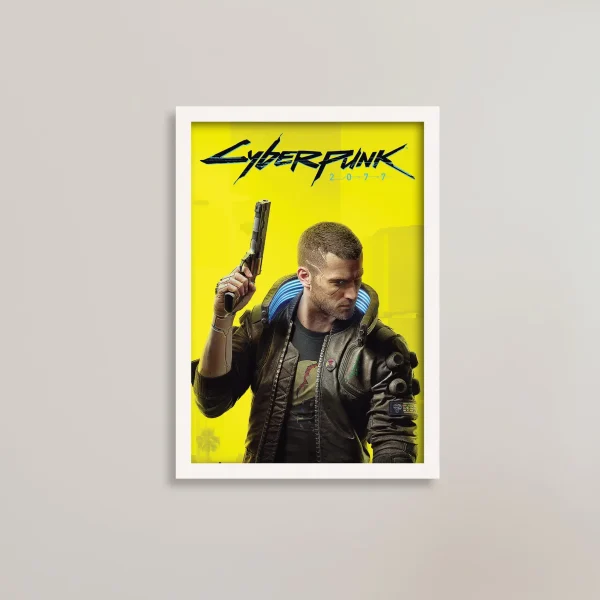 تابلو گیمینگ سایبرپانک Cyberpunk / هدیه یادگار