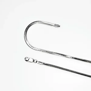 زنجیر نقره مردانه ایتالیایی مدل ماری / هدیه یادگار