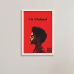 تابلو سفارشی موزیکال ویکند(The Weeknd) با عکس و آهنگ دلخواه / هئیه یادگار
