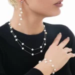 سرویس نقره زنانه مروارید دورج / هدیه یادگار