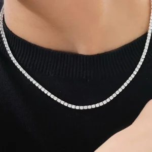 سرویس نقره زنانه مدل تنیس (ردیفی نگیندار) / هدیه یادگار