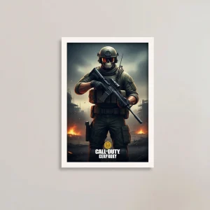تابلو گیمینگ کال آف دیوتی Call of Duty / هدیه یادگار