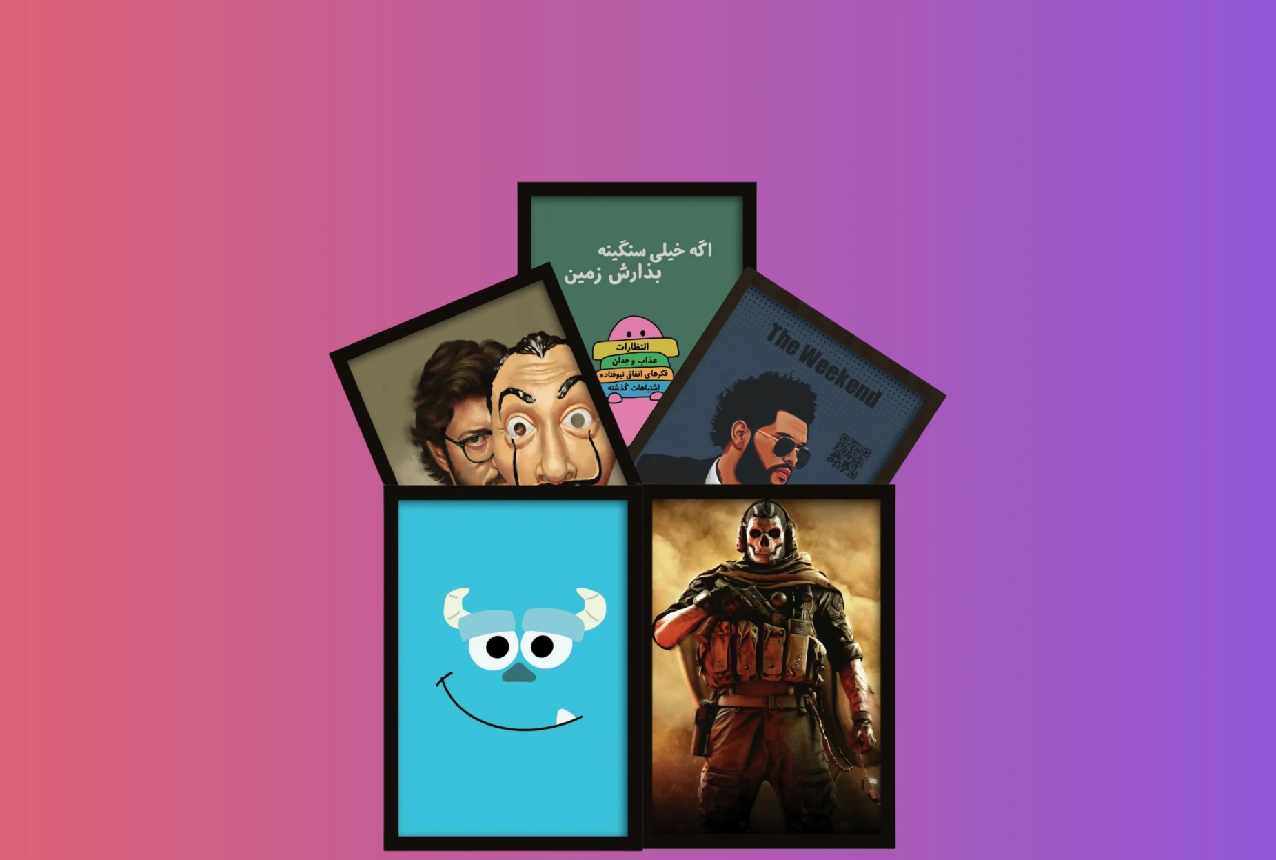 انواع تابلو عکس