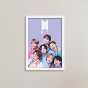 تابلو گروه بی تی اس BTS / هدیه یادگار