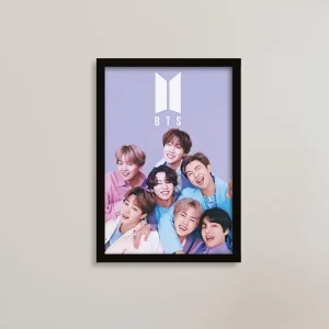 تابلو گروه بی تی اس BTS / هدیه یادگار