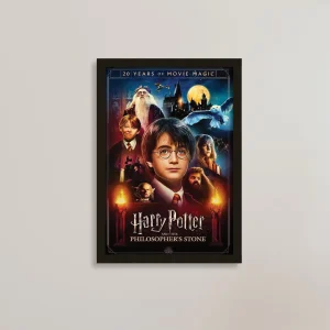تابلو سفارشی هری پاتر (Harry Potter) طرح سنگ جادو / هدیه یادگار