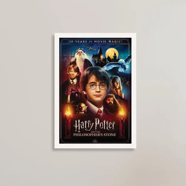 تابلو سفارشی هری پاتر (Harry Potter) طرح سنگ جادو / هدیه یادگار