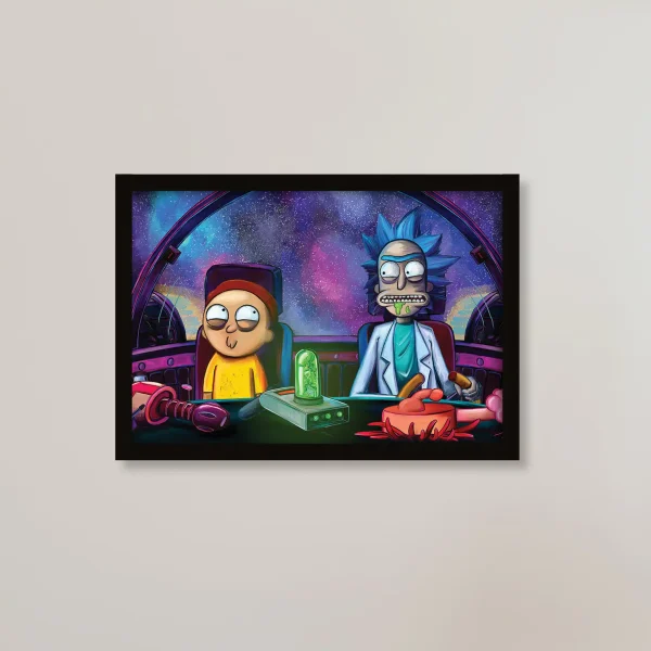 تابلو «ریک اند مورتی Rick and Morty / هدیه یادگار