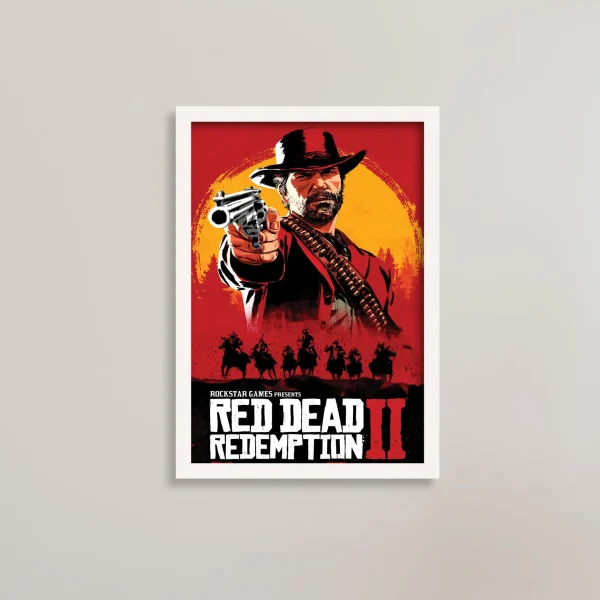 تابلو گیم ردد Red Dead Redemption / هدیه یادگار