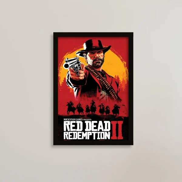 تابلو گیم ردد Red Dead Redemption / هدیه یادگار