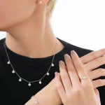 سرویس نقره زنانه طرح گلدار / هدیه یادگار