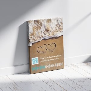 تابلو موزیکال طرح عشق سفارشی / هدیه یادگار