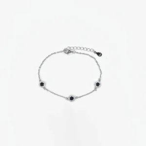 دستبند نقره زنانه چشم نظر / هدیه یادگار