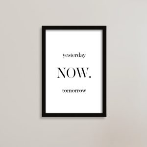 تابلو انگیزشی زندگی در لحظه | فروشگاه یادگار