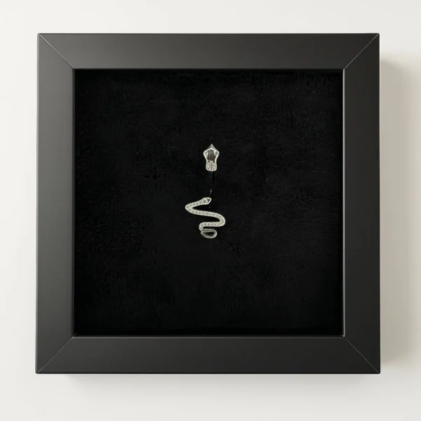 پیرسینگ ناف نقره 925 اصل ماری طرح خیلی خاص