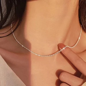 گردنبند نقره خاویاری