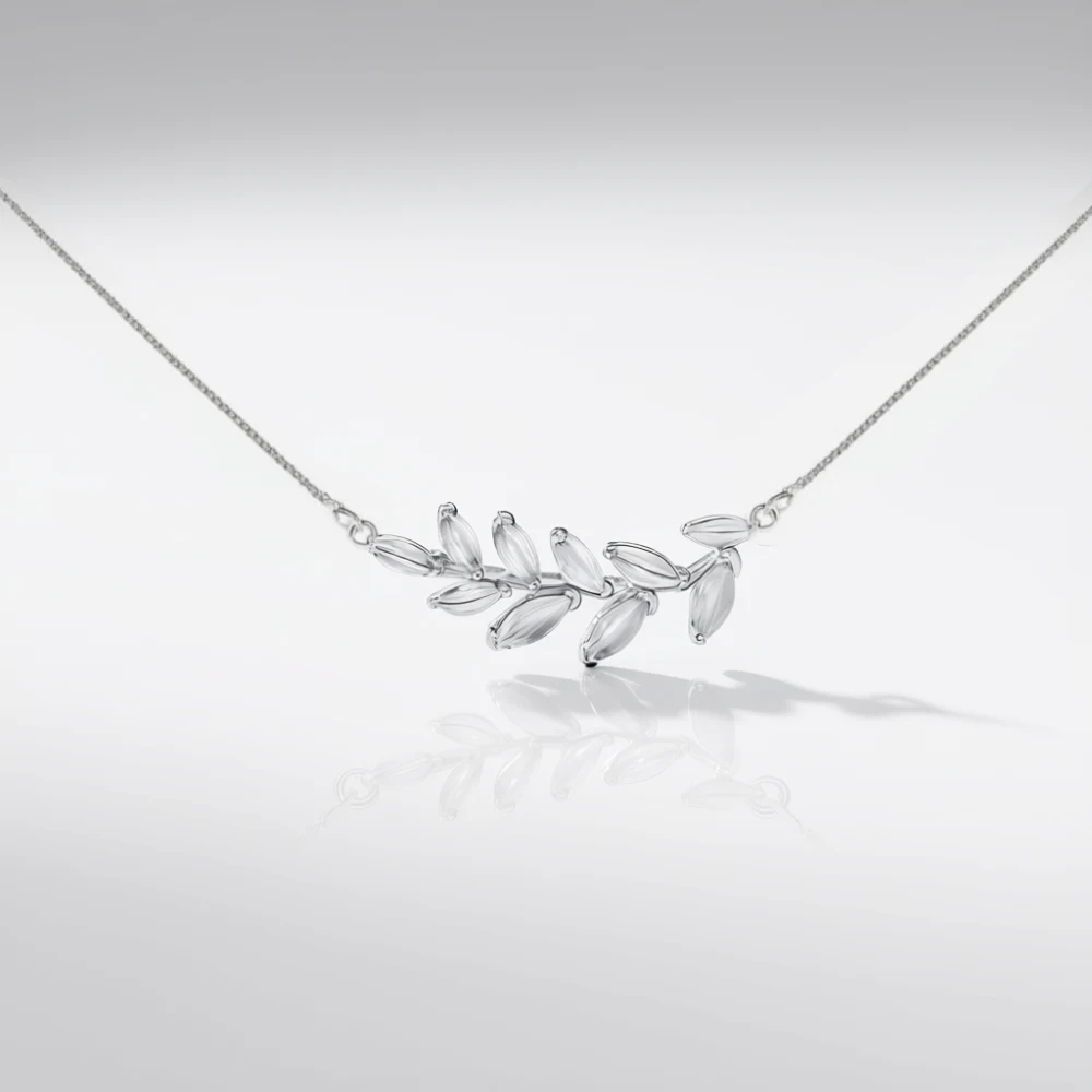 گردنبند نقره زنانه مدل گلبرگ | خرید قسطی اسنپپی از فروشگاه یادگار گردنبند نقره زنانه مدل گلبرگ | خرید قسطی اسنپپی از فروشگاه یادگار