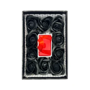 باکس و جعبه کادویی تزئین شده با گل رز