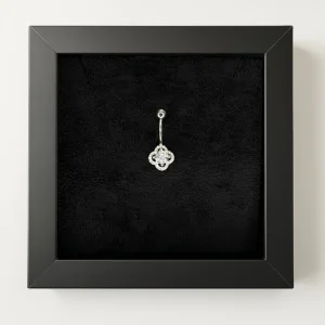 پیرسینگ نقره ناف مدل ونکلیف | خرید قسطی اسنپپی از فروشگاه یادگار