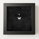 پیرسینگ نقره ناف مدل پروانه ساده و نگیندار | خرید قسطی اسنپ‌پی از فروشگاه یادگار