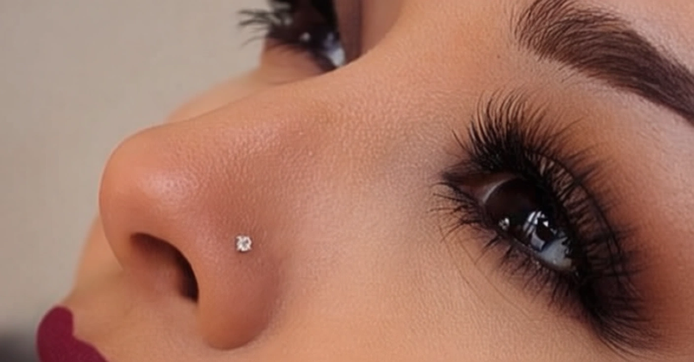 پیرسینگ نقره بینی