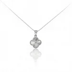 گردنبند نقره زنانه طرح ونکلیف