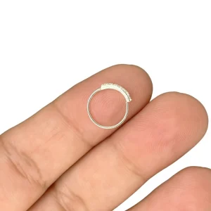 پیرسینگ بینی نقره نگیندار | قسطی اسنپ پی فروشگاه یادگار