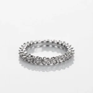 انگشتر نقره خاویاری 925 اصل دخترانه و زنانه