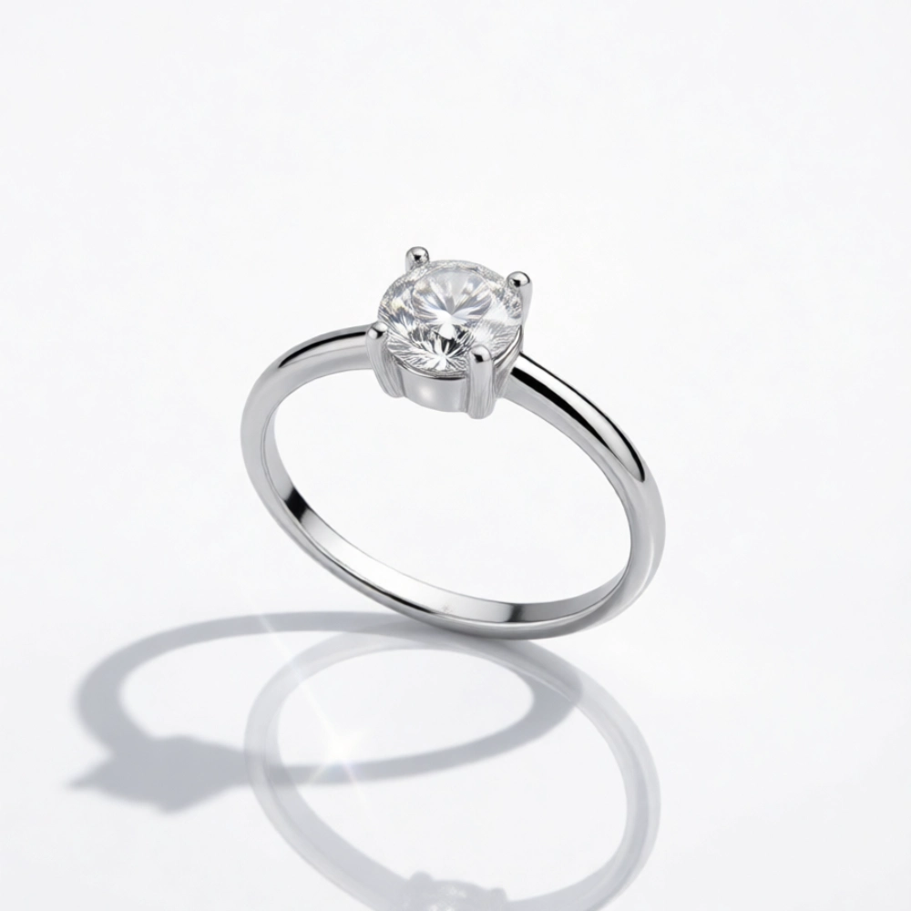 انگشتر نقره 925 اصل مدل تک نگین خاص انگشتر نقره 925 اصل مدل تک نگین خاص