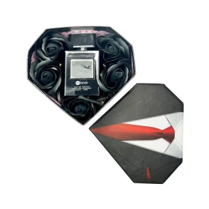 باکس هدیه سفارشی مردونه و پسرونه ست هدیه و گل