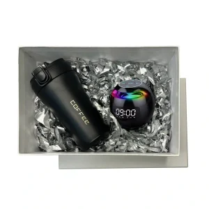 پک کادوی لاکچری تراول ماگ و اسپیکر