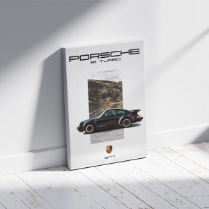 تابلو ماشین پورشه 911 قاب شاسی