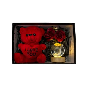 پک ولنتاین عاشقانه شامل خرس و گوی کریستالی