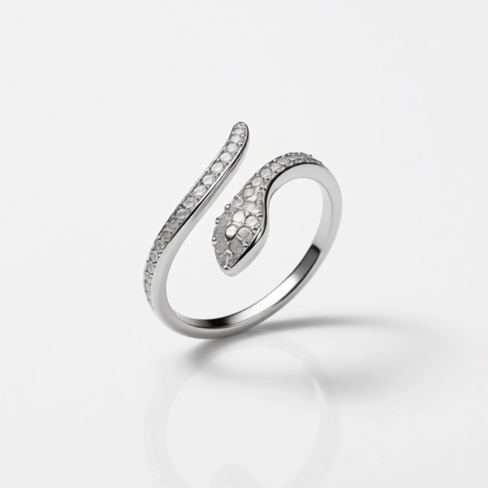 انگشتر نقره فری سایز زنانه مدل ماری نگیندار انگشتر نقره فری سایز زنانه مدل ماری نگیندار