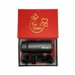 باکس هدیه تراول ماگ و گل رز مشکی