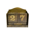 تقویم چوبی مبله مدل رومیزی