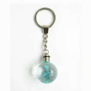 جاکلیدی گوی کریستالی چراغ‌دار