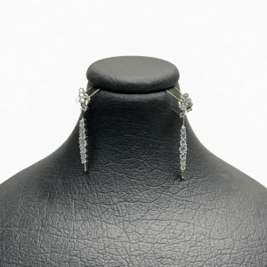 سرویس نقره زنانه مدل تنیسی سه تکه