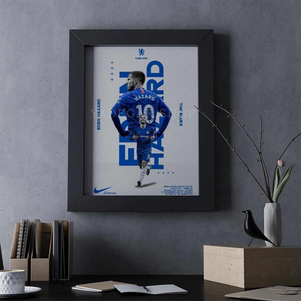 تابلوی دکوری ادن هازارد Eden Hazard