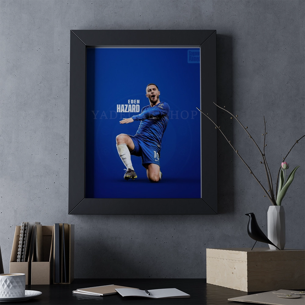 تابلوی ادن هازارد Eden Hazard