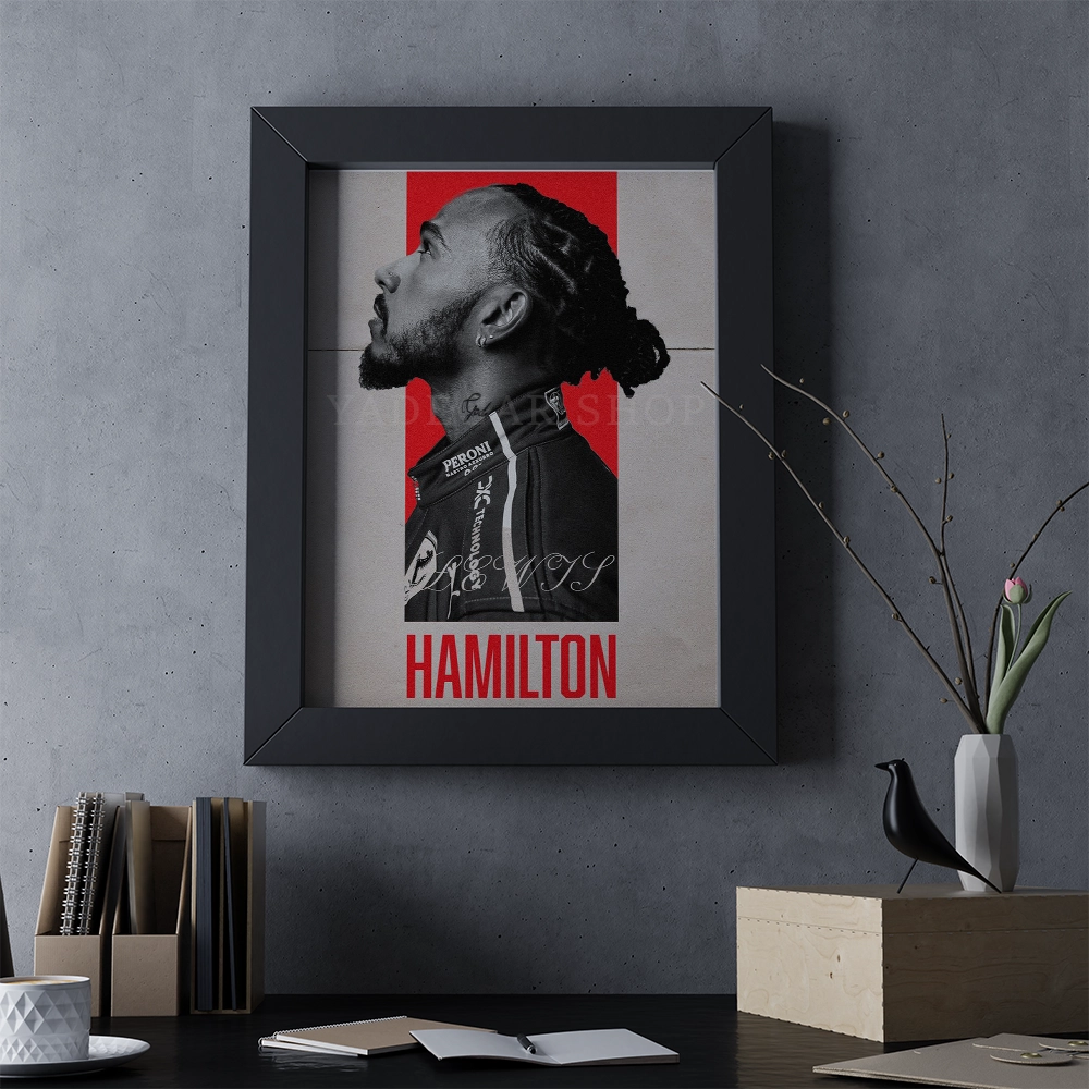 تابلو لوییس همیلتون Lewis Hamilton