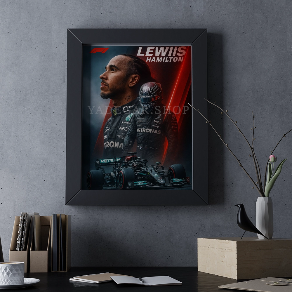 تابلوی دکوری لوییس همیلتون Lewis Hamilton