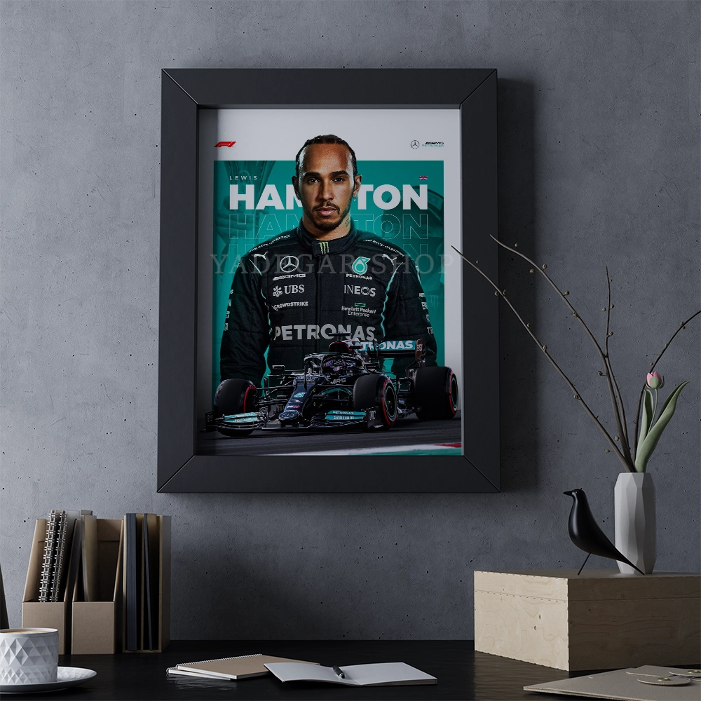 تابلو طرح لوییس همیلتون Lewis Hamilton