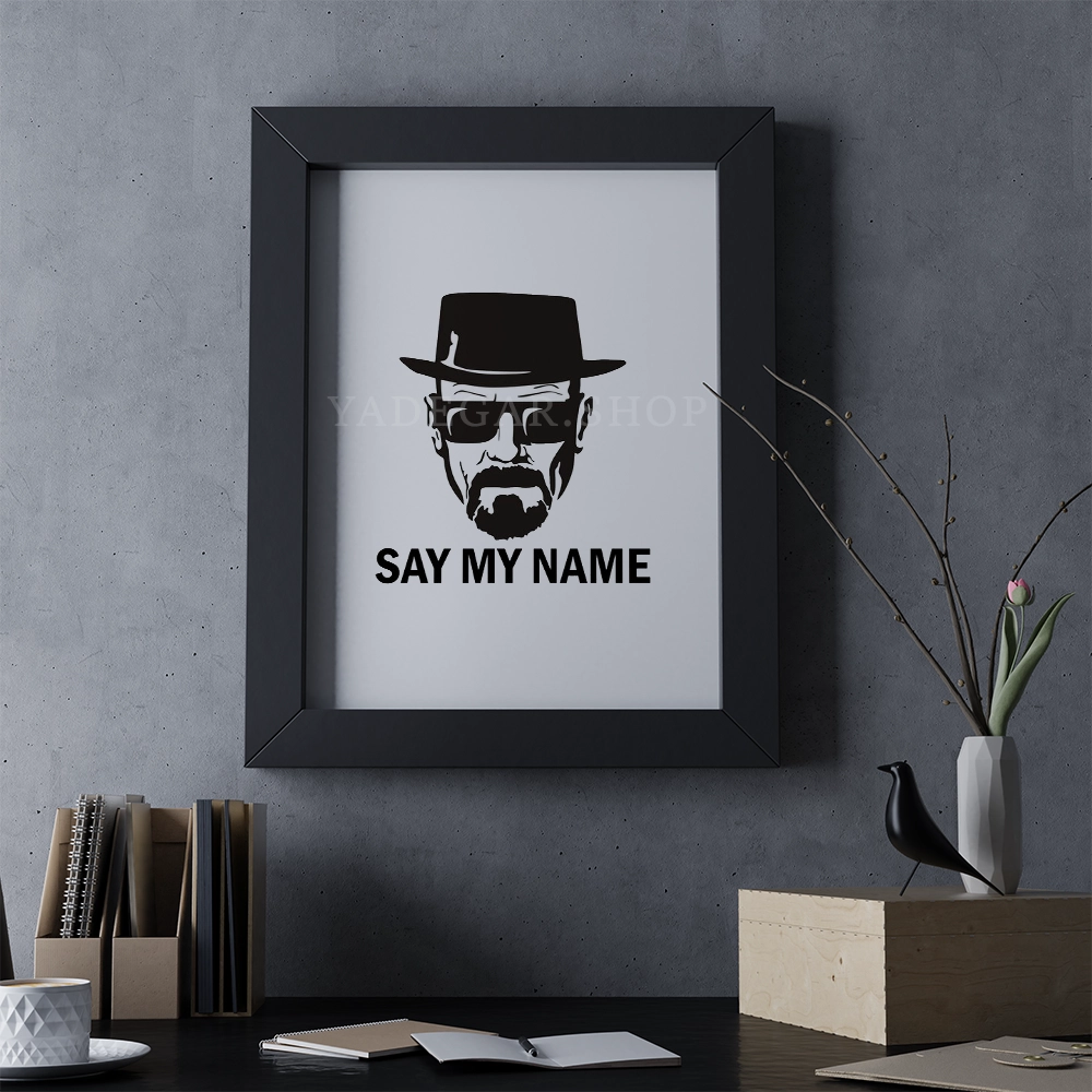تابلو هنری بریکینگ بد Breaking Bad - مدل آقای وایت