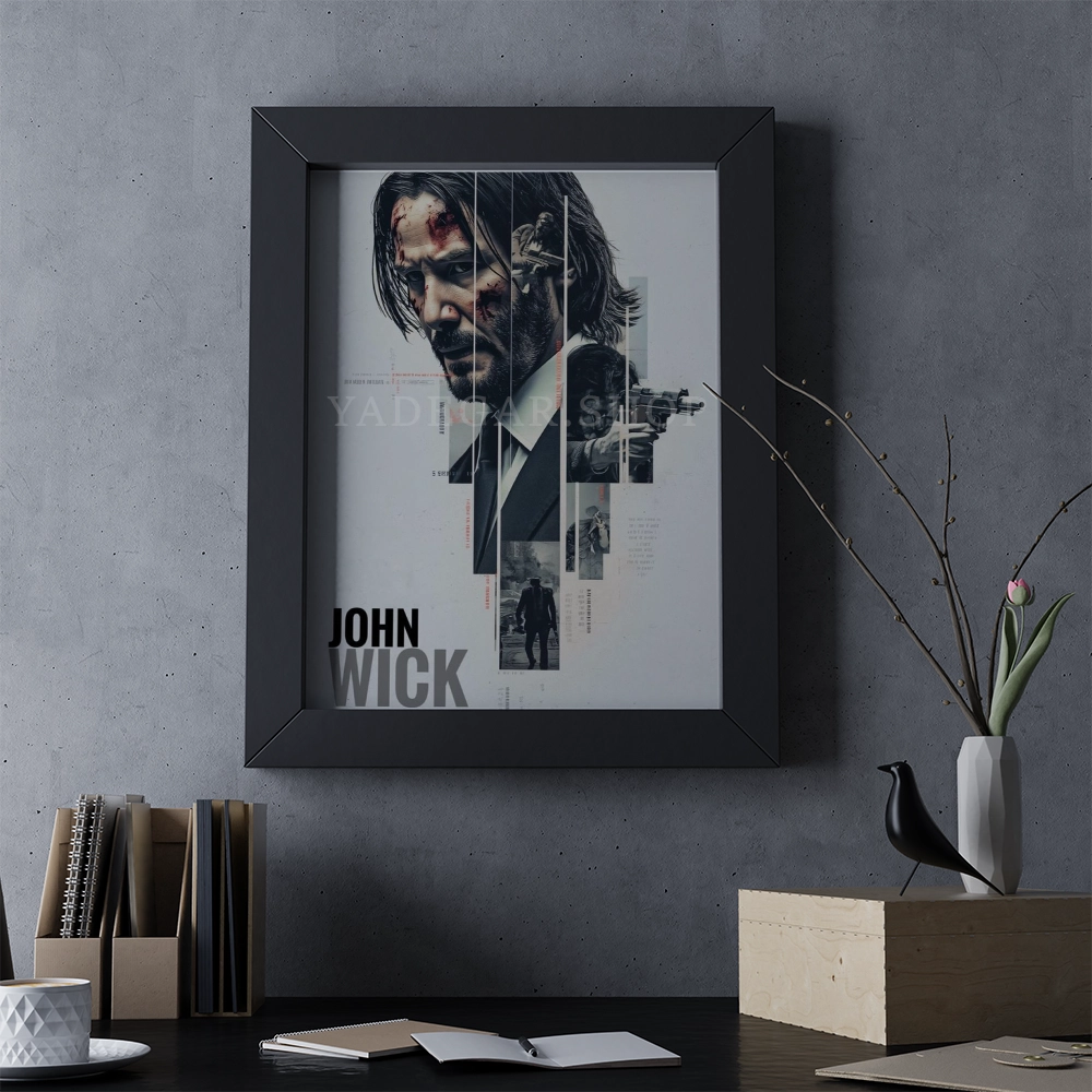 تابلو دکوراتیو جان ویک John Wick