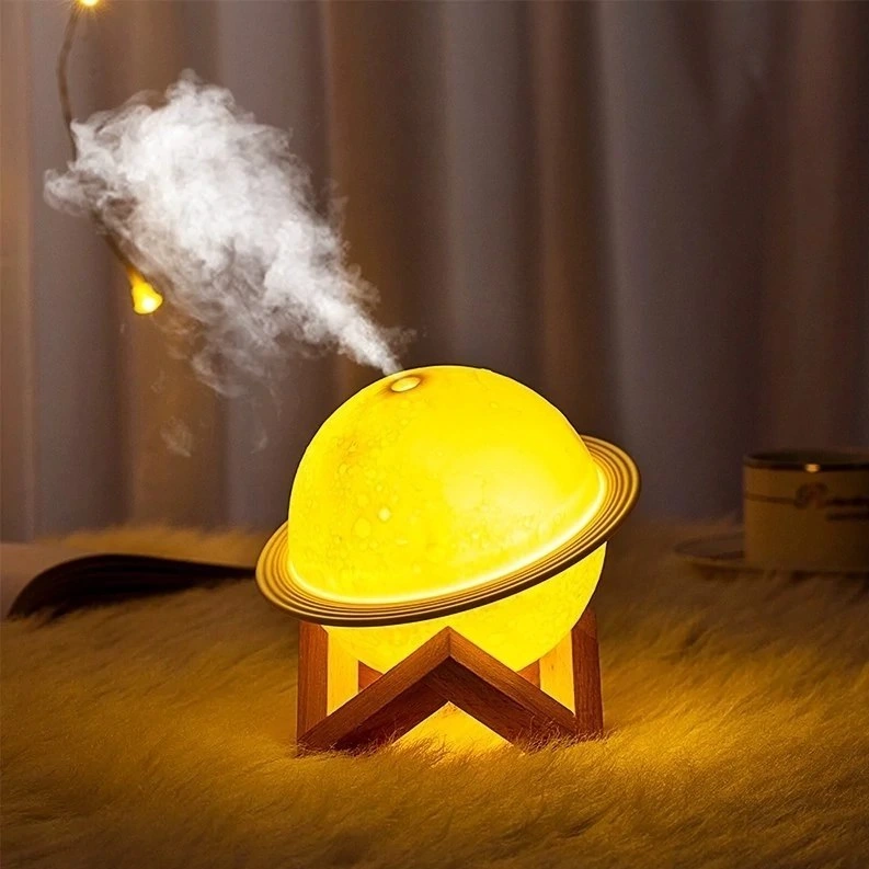 چراغ خواب دارای بخور سرد طرح زحل