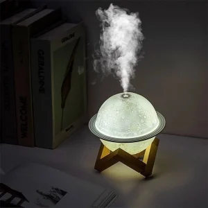 چراغ خواب دارای بخور سرد طرح زحل